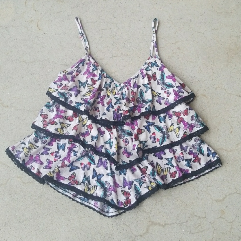 🦋 Butterfly layered tank